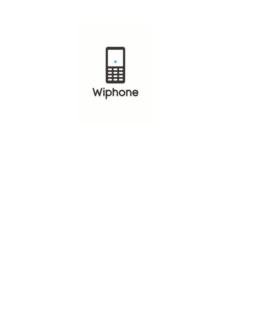 animated WiPhone GUI web